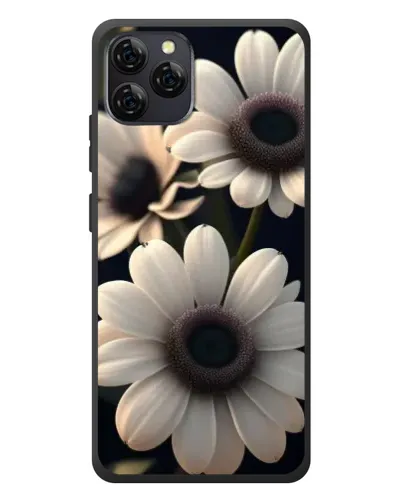 Чохол для Blackview A95 з картинкою «Білі маргаритки макро»
