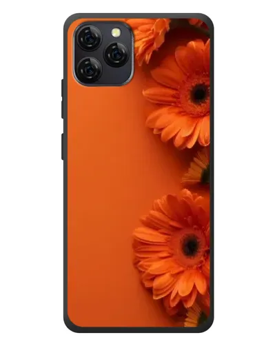 Чохол для Blackview A95 з картинкою «Помаранчеві гербери»