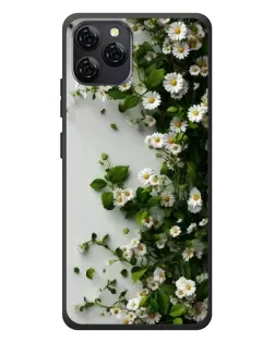 Чехол для Blackview A95 с картинкой «Ветка мелких белых цветов» Чехол для Blackview A95 с картинкой «Ветка мелких белых цветов»