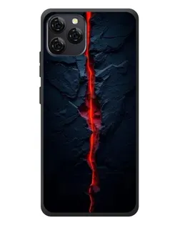 Чохол для Blackview A95 з картинкою «Червона лавова тріщина»