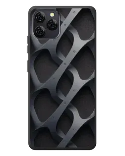 Чохол для Blackview A95 з картинкою «Об'ємне сіре плетіння»