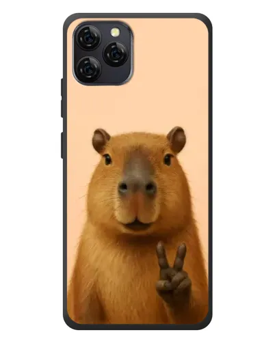 Чехол для Blackview A95 с картинкой «Капибара виктория» Чехол для Blackview A95 с картинкой «Капибара виктория»