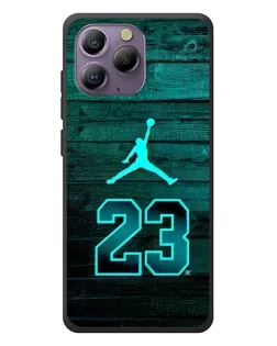Чохол для Blackview A96 з картинкою «Jordan Cyan 23»