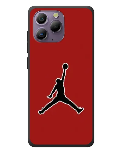 Чохол для Blackview A96 з картинкою «Jordan Red Back»