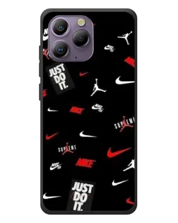 Чохол для Blackview A96 з картинкою «Nike Mix Pattern»