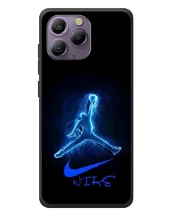 Чохол для Blackview A96 з картинкою «Jordan Neon Blue»