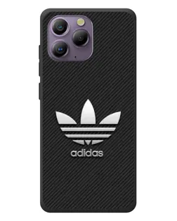 Чохол для Blackview A96 з картинкою «Adidas Карбонова текстура»