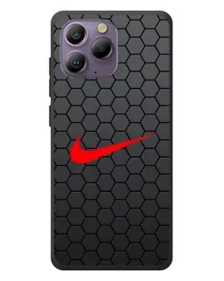 Чохол для Blackview A96 з картинкою «Nike — карбонова сітка»
