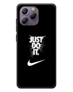 Чохол для Blackview A96 з картинкою «Текстовий принт Nike»