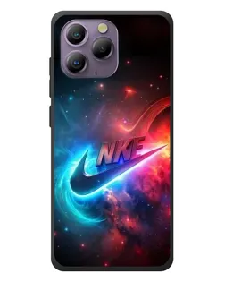 Чохол для Blackview A96 з картинкою «Вогняний логотип Nike»