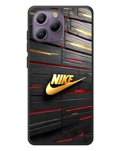 Чохол для Blackview A96 з картинкою «Золотий Nike на металі» Чохол для Blackview A96 з картинкою «Золотий Nike на металі»