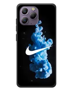 Чохол для Blackview A96 з картинкою «Nike та синій дим»