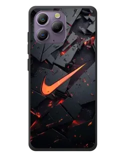 Чохол для Blackview A96 з картинкою «Nike — ефект розломів»