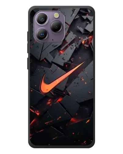 Чохол для Blackview A96 з картинкою «Nike — ефект розломів» Чохол для Blackview A96 з картинкою «Nike — ефект розломів»