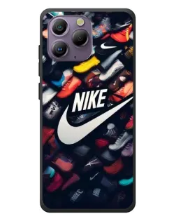 Чохол для Blackview A96 з картинкою «Колекція кросівок Nike»