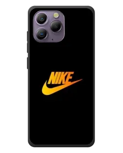 Чохол для Blackview A96 з картинкою «Золотий логотип Nike»