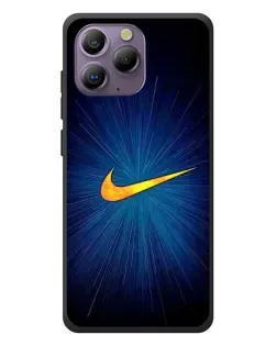 Чохол для Blackview A96 з картинкою «Синій пульс Nike»