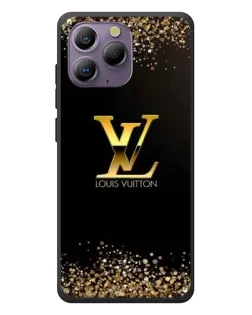 Чехол для Blackview A96 с картинкой «LV — золотые искры»