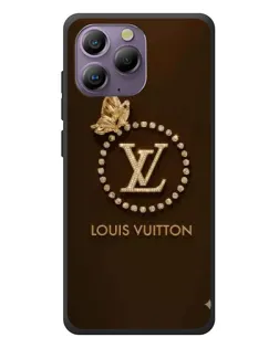 Чехол для Blackview A96 с картинкой «LV — золотая печать»