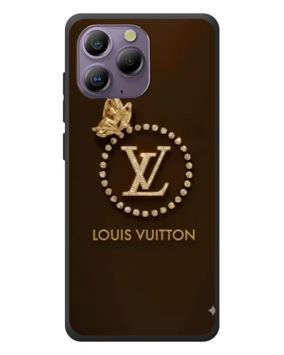 Чехол для Blackview A96 с картинкой «LV — золотая печать»
