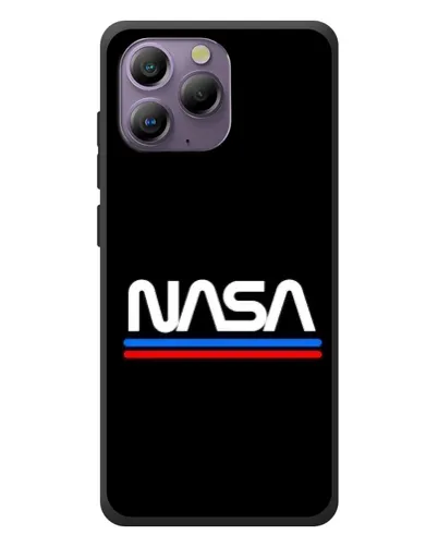 Чохол для Blackview A96 з картинкою «NASA — класика Red Blue» Чохол для Blackview A96 з картинкою «NASA — класика Red Blue»
