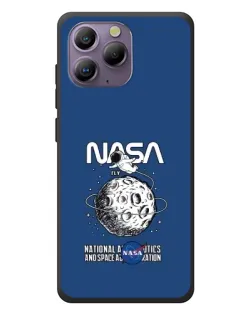 Чохол для Blackview A96 з картинкою «NASA — місячна місія»