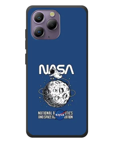 Чохол для Blackview A96 з картинкою «NASA — місячна місія» Чохол для Blackview A96 з картинкою «NASA — місячна місія»
