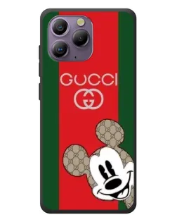 Чохол для Blackview A96 з картинкою «Gucci — смуги та Міккі»