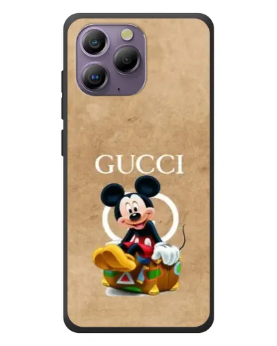 Чохол для Blackview A96 з картинкою «Міккі Маус Gucci — крафт» Чохол для Blackview A96 з картинкою «Міккі Маус Gucci — крафт»