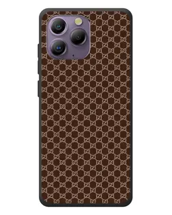 Чехол для Blackview A96 с картинкой «Gucci — шоколадная сетка»
