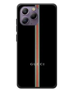 Чехол для Blackview A96 с картинкой «Gucci — строгая линия»