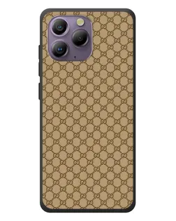 Чехол для Blackview A96 с картинкой «Gucci — классический беж»