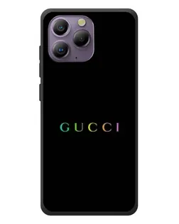 Чехол для Blackview A96 с картинкой «Gucci — неоновый минимализм»
