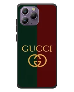 Чехол для Blackview A96 с картинкой «Gucci — темно-зеленый градиент»