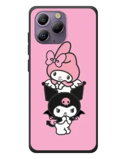 Чехол для Blackview A96 с картинкой «My Melody и Kuromi»