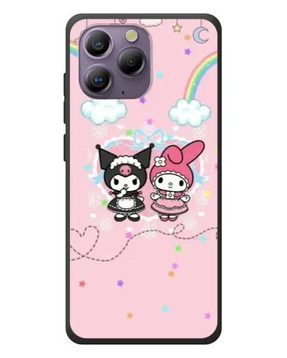Чехол для Blackview A96 с картинкой «My Melody и Kuromi»