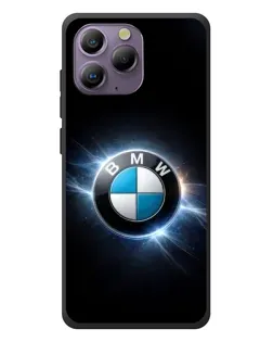Чохол для Blackview A96 з картинкою «BMW — неонове сяйво»