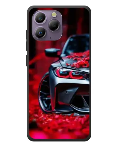 Чохол для Blackview A96 з картинкою «Спортивна BMW та квіти» Чохол для Blackview A96 з картинкою «Спортивна BMW та квіти»