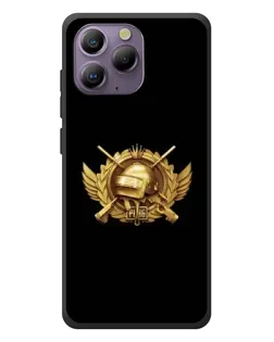 Чохол для Blackview A96 з картинкою «PUBG — помаранчевий градієнт»