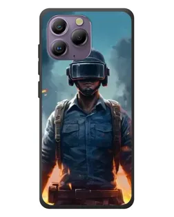 Чохол для Blackview A96 з картинкою «PUBG — реалістичний герой»
