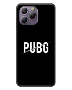 Чохол для Blackview A96 з картинкою «PUBG — білий логотип»