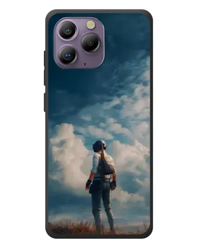 Чохол для Blackview A96 з картинкою «Герой PUBG на скелі» Чохол для Blackview A96 з картинкою «Герой PUBG на скелі»