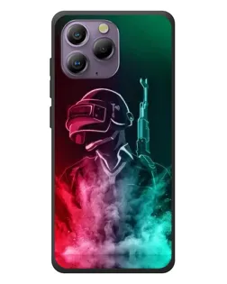 Чохол для Blackview A96 з картинкою «PUBG — вогняний воїн»