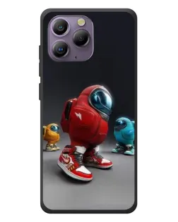 Чехол для Blackview A96 с картинкой «Among Us — 3D стиль»