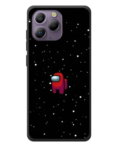 Чехол для Blackview A96 с картинкой «Красный Among Us»