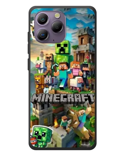 Чехол для Blackview A96 с картинкой «Замок Minecraft» Чехол для Blackview A96 с картинкой «Замок Minecraft»