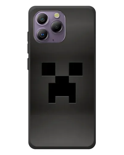 Чехол для Blackview A96 с картинкой «Черный крипер градиент» Чехол для Blackview A96 с картинкой «Черный крипер градиент»