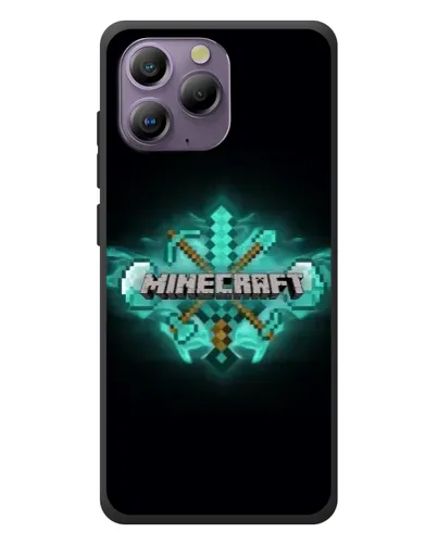 Чехол для Blackview A96 с картинкой «Minecraft Diamond лого» Чехол для Blackview A96 с картинкой «Minecraft Diamond лого»