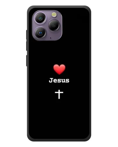 Чохол для Blackview A96 з картинкою «Серце - Jesus»