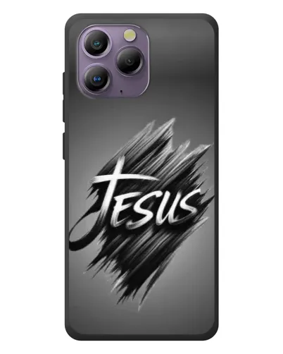 Чохол для Blackview A96 з картинкою «Напис Jesus Graffiti»
